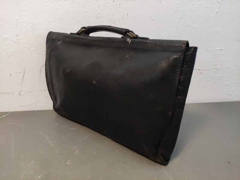 maletin blando oficina piel negro 26x39x7 1u